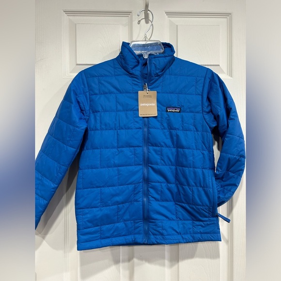 Patagonia Other - Patagonia Boys' XL Nano Puff Brick Quilt Jacket Endless Blue NWT Youth Kids